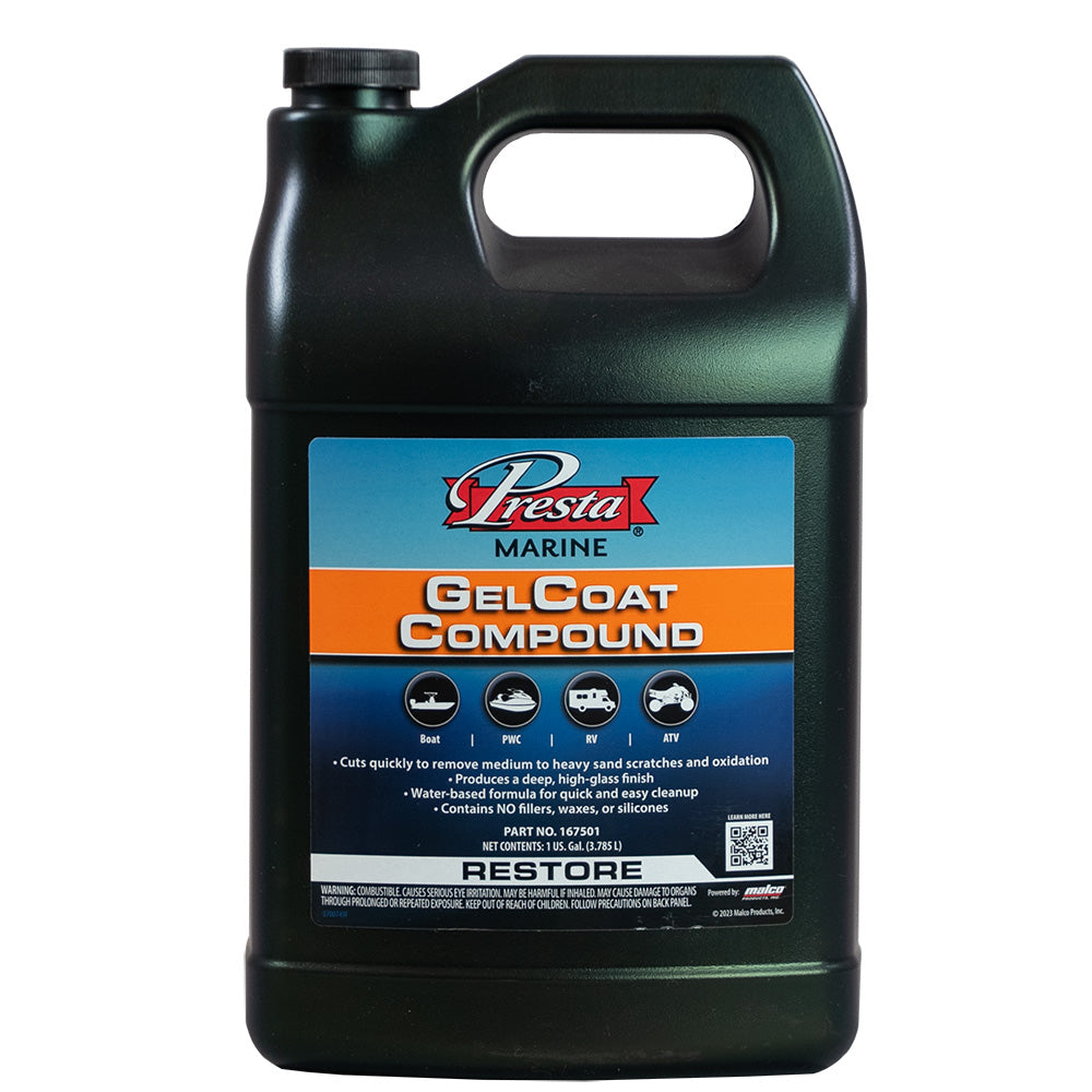 Presta Gel Coat Compound 1 Gallon 167501